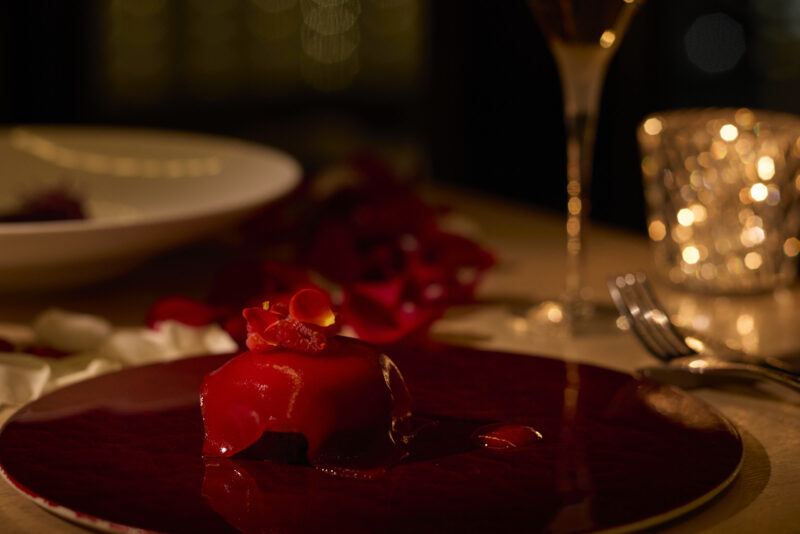 バレンタイン限定のデザート