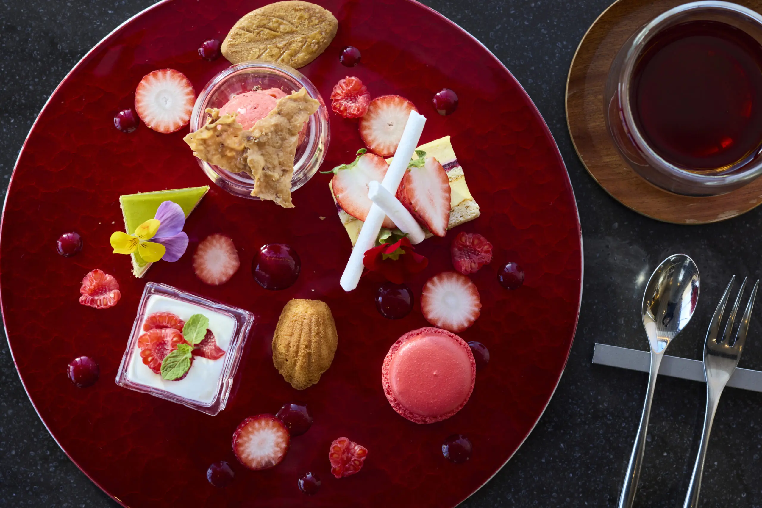 Strawberry Flower Tea Party ~ Japanese-style Afternoon Tea ~