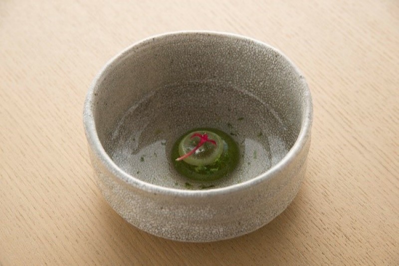 [Refreshment] Kyoto Ippodo Matcha Green Tea and Muscat Grape Dewdrop