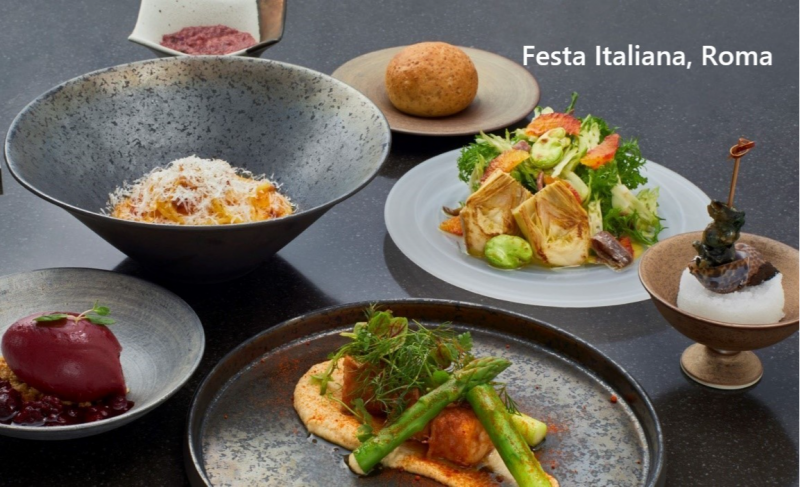 Festa Italiana! – 春の味覚のイタリアン　食で旅するイタリア – 第５弾 〝永遠の都″ローマ