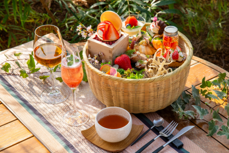 Strawberry Flower Basket SORANO-style Afternoon Tea 